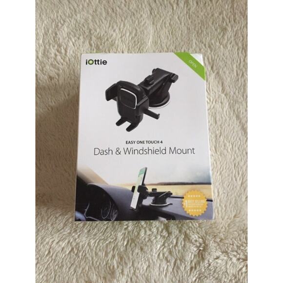iOttie Easy One Touch 4 Dash & Windshield Mount - Black - Picture 1 of 3